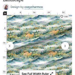 Spoonflower gauze fabric 3 yards